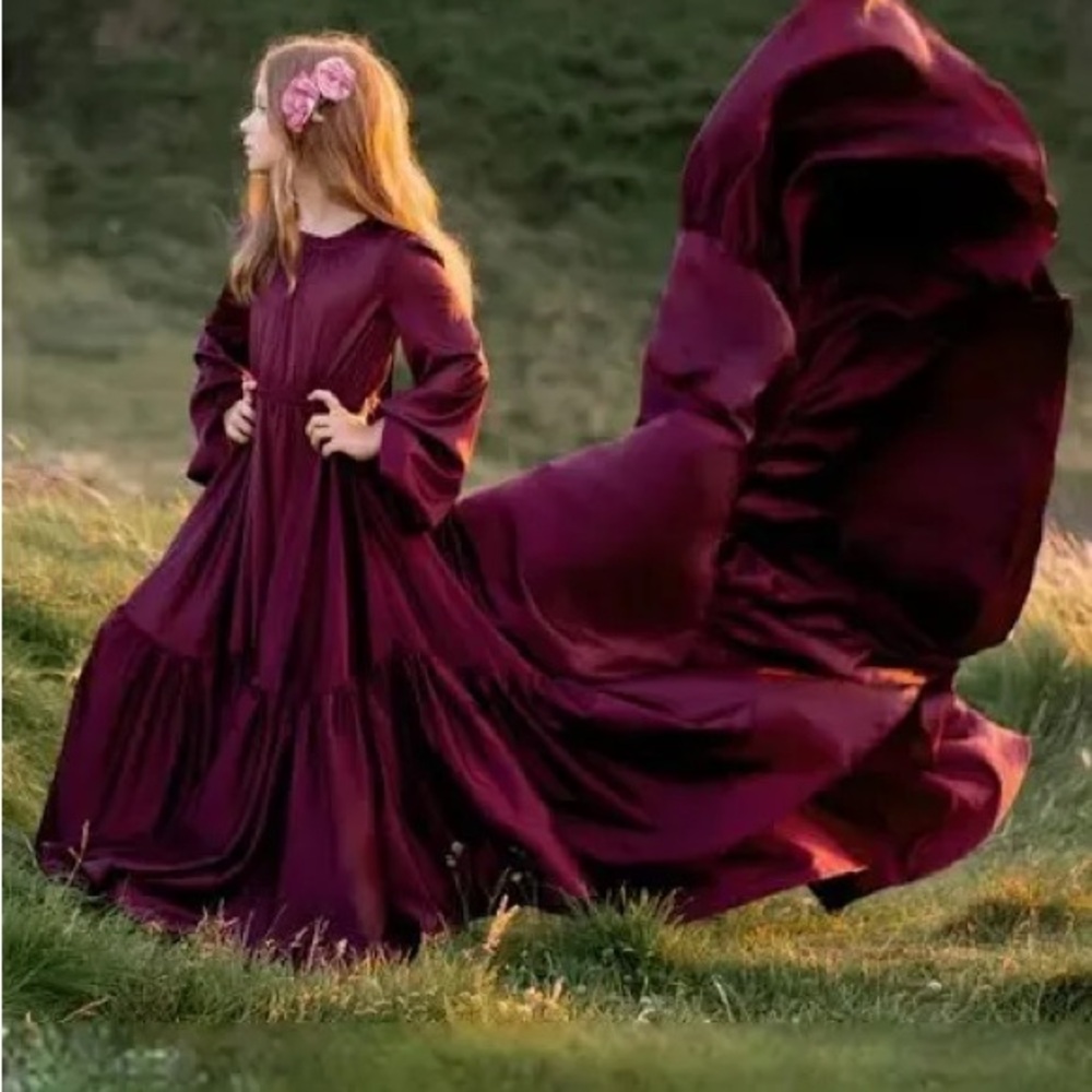 Joyfolie Leanna Impact Dress in Plum Girls 14